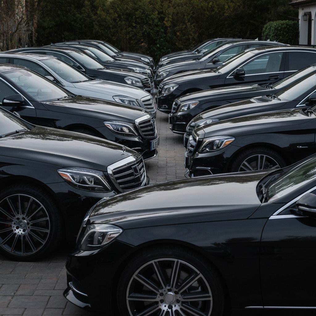 Executive Sedan Pool (Mercedes S/E Class)